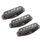 Set of Fluence Single-Width Pickups for Electric Guitar in Black