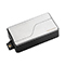 Fluence Modern Humbucker Ceramic Pickup in Brushed Stainless Steel