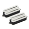 Fluence Open Core Modern Humbucker Pickup White with Black Nickel Blades